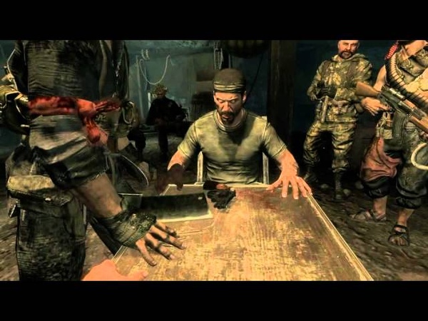 Russian roulette at Call of Duty: Black