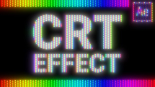 Туториал After Effects / CRT стиль / Эффект зомбоящика