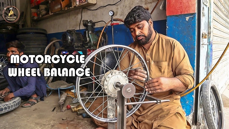 How To Balance Damage Motorcycle Wheel, , Wheel Spokes