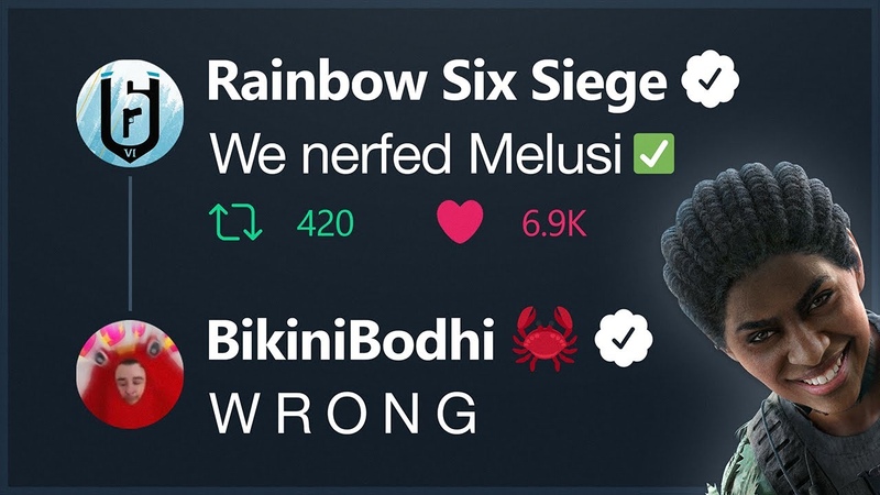 Rainbow Six Siege Tried to Nerf Melusi But Its Actually a