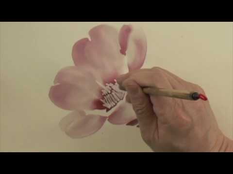 Chinese Painting Lesson Camellia