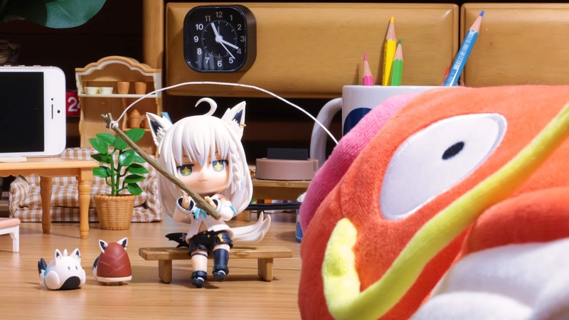 The Making : Remake of A Day in the Life of Fubuki Shirakami, Stop Motion,