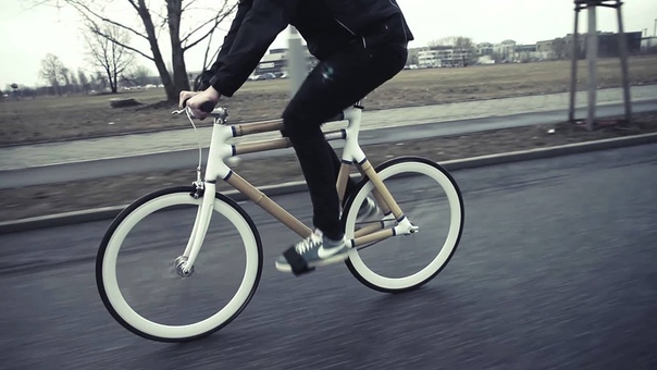 Ozon Cyclery Riding a Bamboo