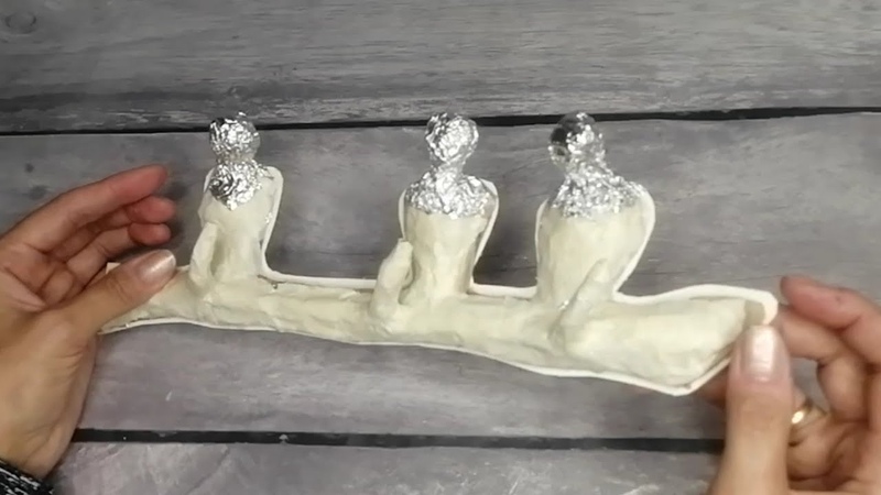 DIY, Креативная ключница из солёного теста своими руками,
