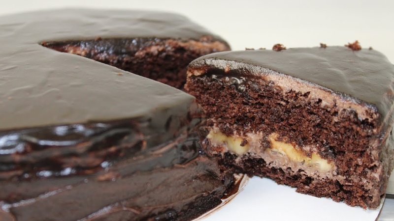 Chocolate Banana Cake, Easy