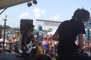 Iwrestledabearonce with new singer Courtney LaPlante (Tastes Like Kevin