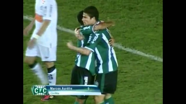 Santos 2 x 3 Coritiba 17, 08, 2011