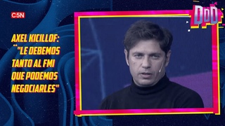 AXEL KICILLOF en DURO DE DOMAR