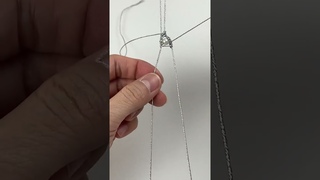 Handmade pearl flat ladder bracelet handmade diy handmade jewelry handmade production process pearl