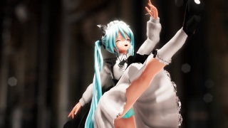 【MMD】つみ式初音ミク改ネコミミメイドで「ツギハギスタッカート」[Patchwork S