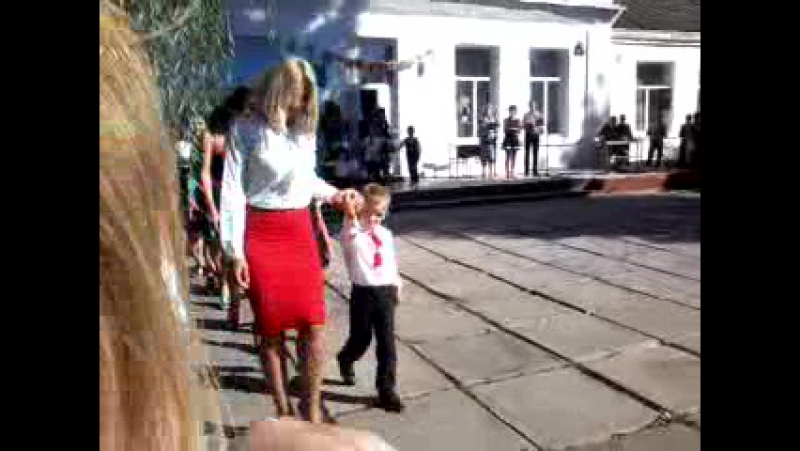 Моя малышка пошла в 1