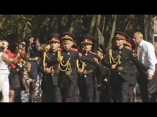Киев. Новый учебный год - новая, “военная“, реальность <#Euronews>