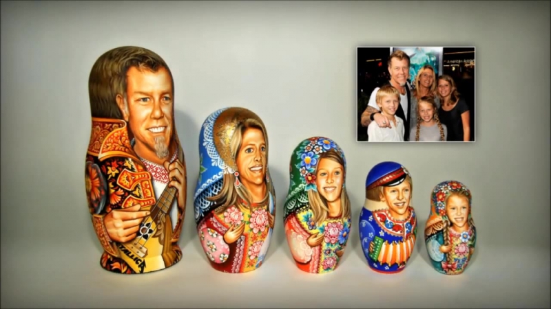 James Hetfield ( Russian Matryoshka