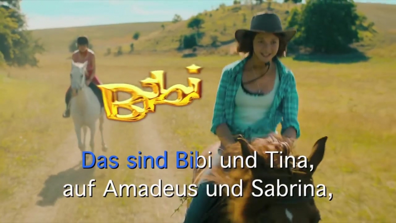 Bibi Tina Kinofilm TITELSONG Karaoke Version DVD