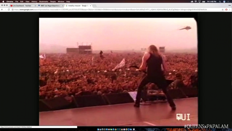 James Headfield tells how he performed in front of 500 000 Russian people QUEENSx