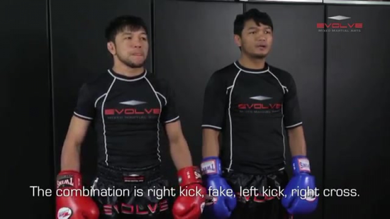 Muay Thai Fake Setup KO Combination Evolve