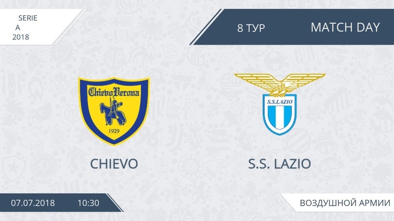 Chievo 3:4 S. S. Lazio, 8 тур