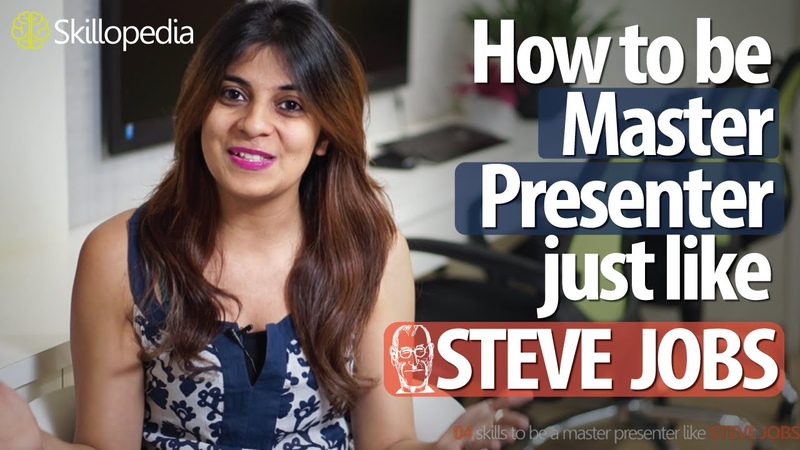 04 skills to be a master presenter like Steve Jobs Improve your Presentation