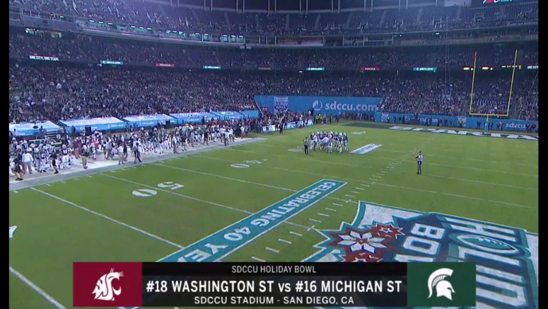 NCAAF 2017, Holiday Bowl, (18) Washington State Cougars (16) Michigan State Spartans, , 2Н,