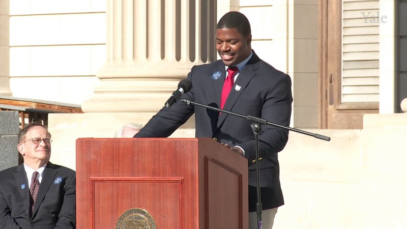 Remarks by Adrian Hale, 17: Yale Veterans Day