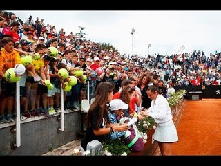 Roberta Vinci bids farewell to tennis in emotional ceremony in Rome