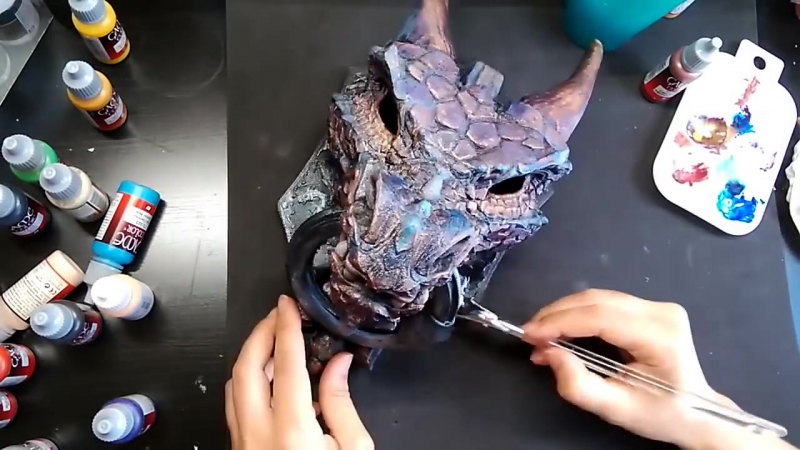 Painting Dragon 3 D