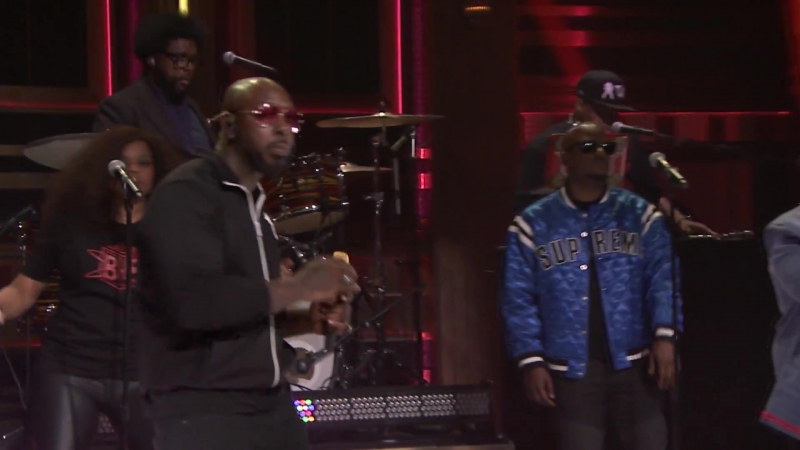 Big Boi Mic Jack Live on The Tonight Show Starring Jimmy