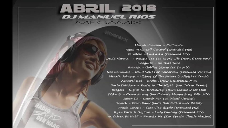 Abril 2018 Dj Manuel Rios R S D