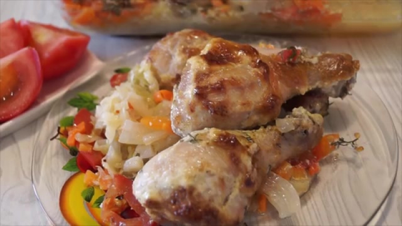 Сочная Курочка на Капустной