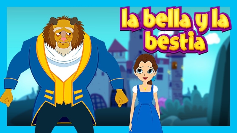 la bella y la bestia en español cuentos infantiles en