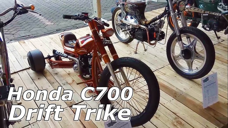 Mantab Honda C700 di Custom jadi DRIFT TRIKE Free For