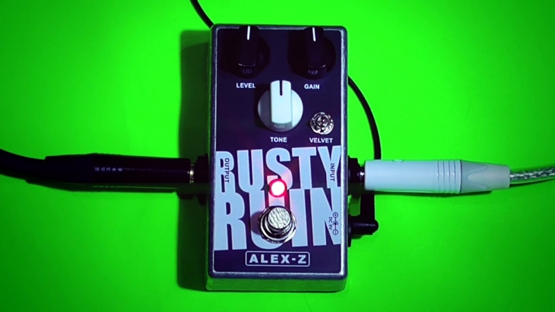 Alex Z Rusty Ruin Fuzz demo by Nick