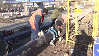 Санация водопровода на проспекте Нариманова