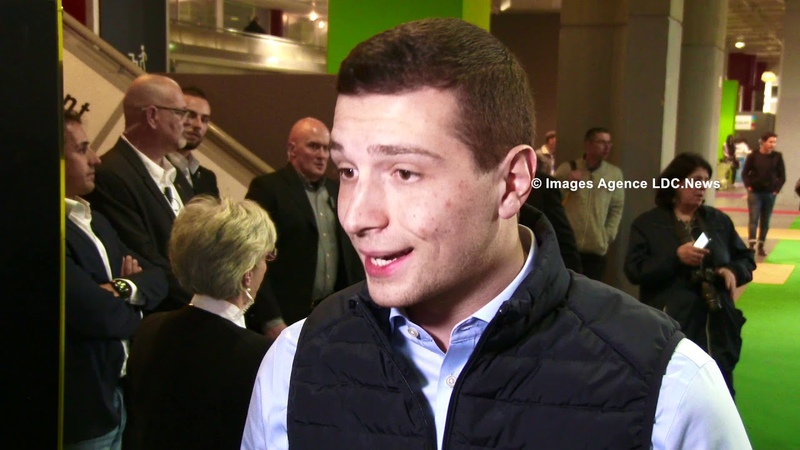 Salon de l Agriculture : Visite Jordan Bardella Paris, France 28 Février