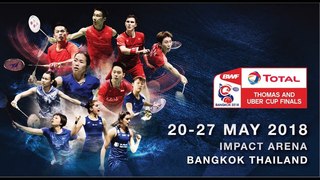 Teaser TOTAL BWF Thomas and Uber Cup Finals 2018