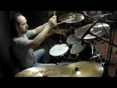 Drum cam Alien Gardens rehearsal
