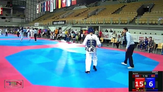 515-Yudzenka, Yury  (BLR) vs Sawekwiharee, Ramnarong (THA)  8-22