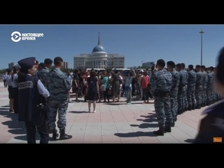 Акция многодетных матерей в Нур-Султане