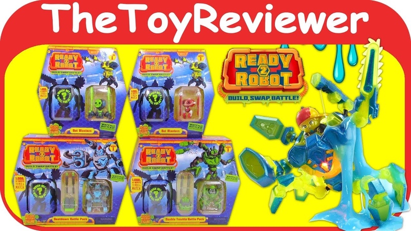 Ready2 Robot Bot Blasters Blind Bags Battle Pack Ready 2 Robot Unboxing Toy Review by The Toy
