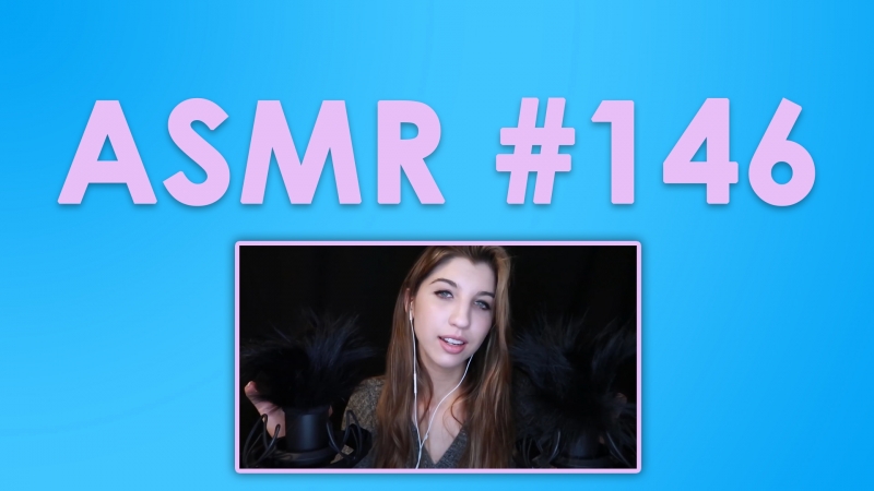 146 ASMR ( АСМР ): Frivolous Fox Шуршание пушистых микрофонов, звуки Шш,