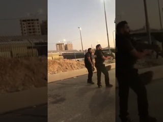 لحظة اطلاق النار على فتاة فلسطينية على حاج