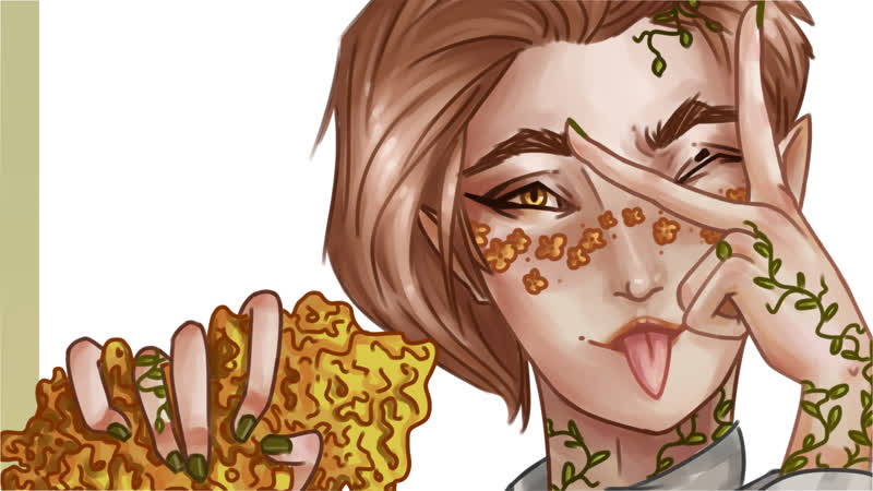 Speedpaint, 10 comments girl,