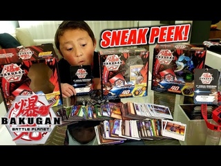 SNEAK PEEK! OPENING NEW BAKUGAN BATTLE PLANET TOYS & CARDS! BATTLE BRAWLERS STARTER SET DECK BOX!