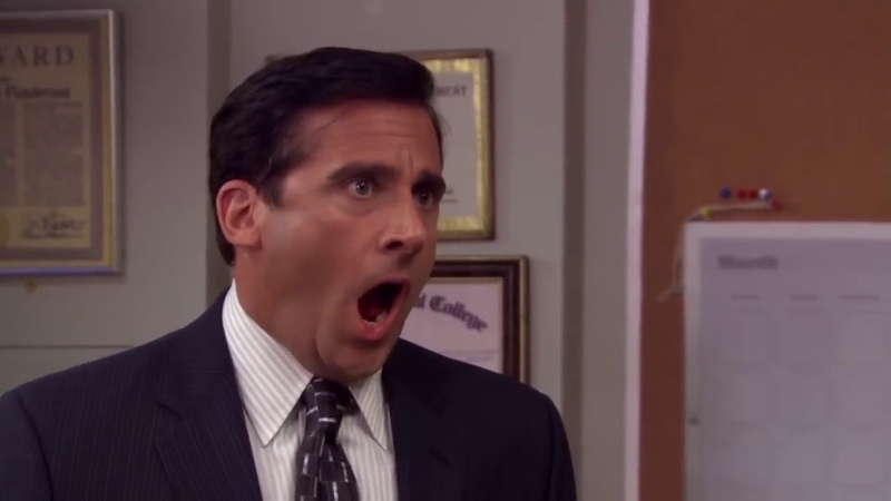 Michael Scott saying no god please no for 10 hours