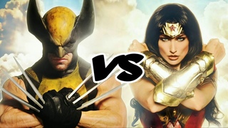 ЧУДО-ЖЕНЩИНА ПРОТИВ РОСОМАХИ | Битва супергероев (Marvel vs Dc)