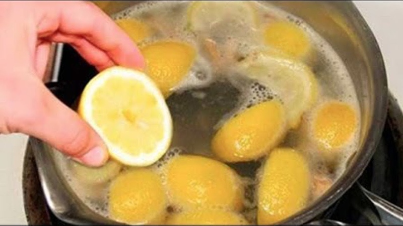 Fai bollire i limoni, bevi e poi alzati Il risultato è