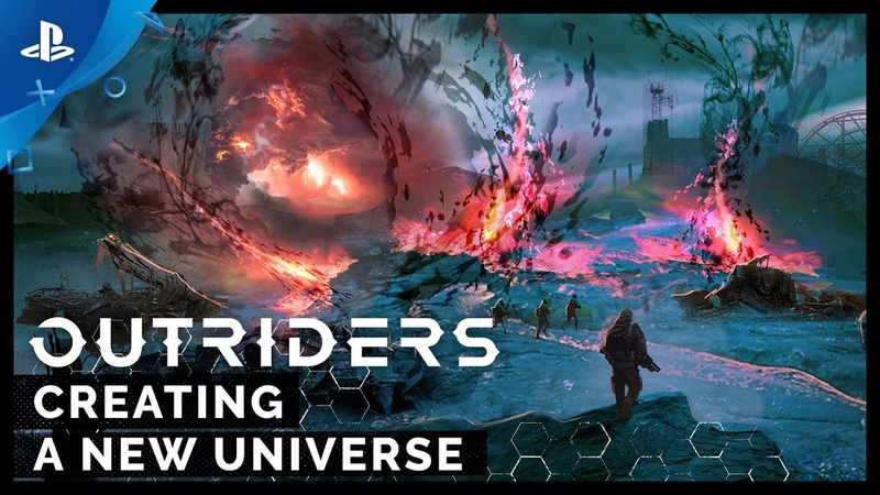 Outriders Creating a New Universe, PS4,