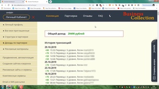 честный отзыв о сайте бизнес коллекции