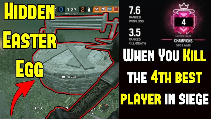When You Kill The 4th Best Player, The True Experience of The Halloween Mode Rainbow Six