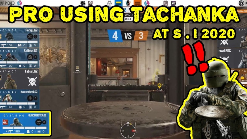 Pro Player Uses Tachanka at The Six Invitational 2020, Best of Day 2 Plays Rainbow Six